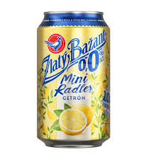 ZLATÝ BAŽANT 0,0% mini nealko pivo citrón plech "Z" 0,33 l