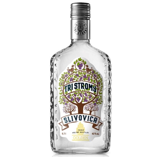 TRI STROMY slivovica 42% 0,7L