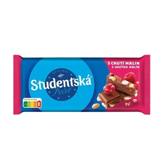ORION študentská pečať mliečna malina 170g