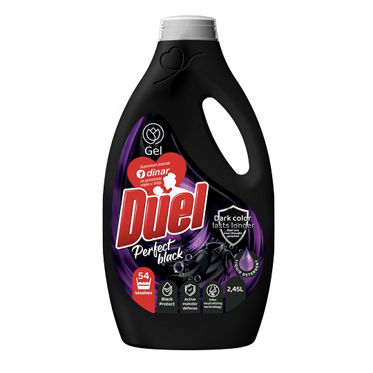 DUEL prací gél perfect black 57 PD - 2,45 l