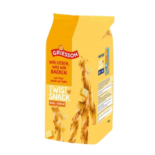 GRIESSON twist & snack tycinky syrové 125g