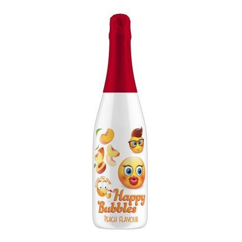 HAPPY bubbles detské šampanské broskyňové 0,75L