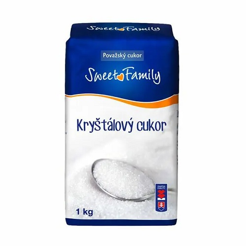 SWEET FAMILY cukor kryštálový 1 kg