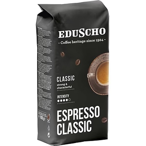EDUSCHO Espresso Classic pražená zrnková káva 1 kg
