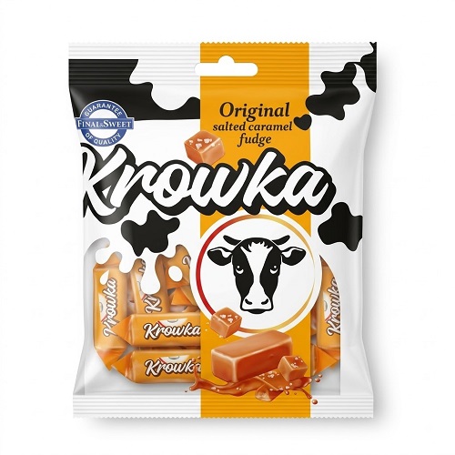 KROWKY originál cukríky slaný karamel 100 g