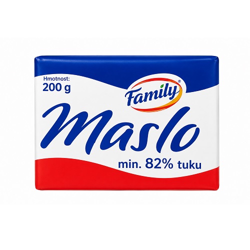 FAMILY maslo čerstvé 82% 200 g