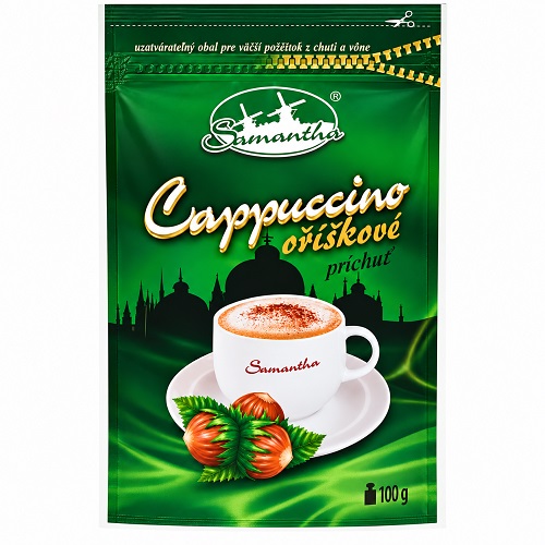 SAMANTHA cappuccino oriešková príchuť 100 g