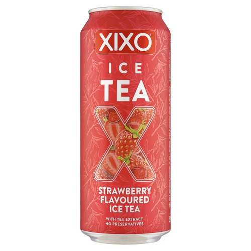 XIXO ice tea jahodový ľadový čaj s 1% obsahom ovocnej šťavy "Z" 500 ml