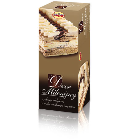ANITA MILLENIUM nanuková torta vanilka a cappuccino 1 l