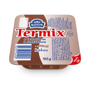 Mlékárna Kunín Termix tvarohový dezert kakaový 90g