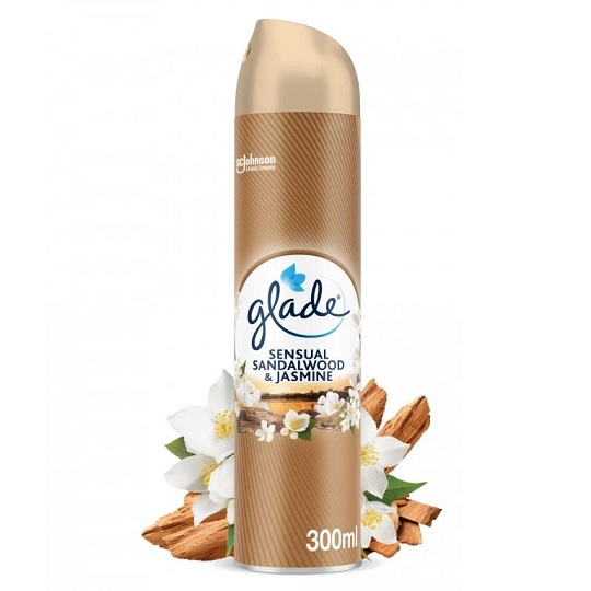 GLADE osviežovač vzduchu sensual sandalwood & jasmine 300ml