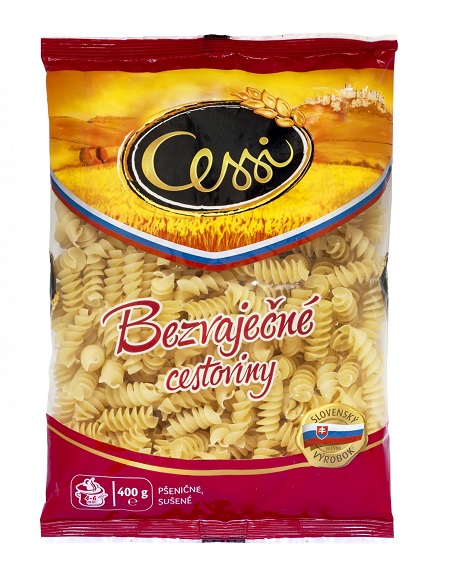 CESSI bezvaječné cestoviny fusilio 400 g