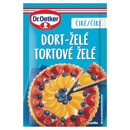 DR.OETKER tortové želé v prášku číre 10 g