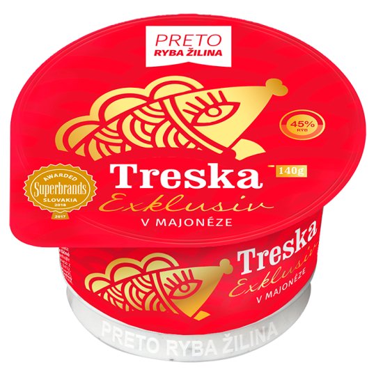 PRETO treska exclusive 140 g