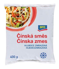 ARO čínska zmes mrazená 400 g