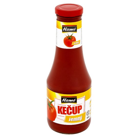 HAMÉ kečup jemný sklo 500 g