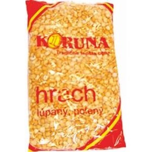 KORUNA hrach lúpaný polený 400 g