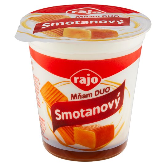 RAJO mňam smotanový jogurt karamel 145 g