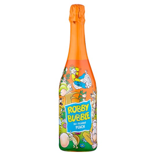ROBBY-BUBBLE detské šampanské broskyňa 750ml