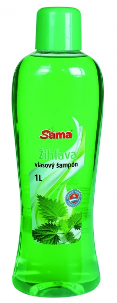 SAMA vlasový šampón žihľava 1L