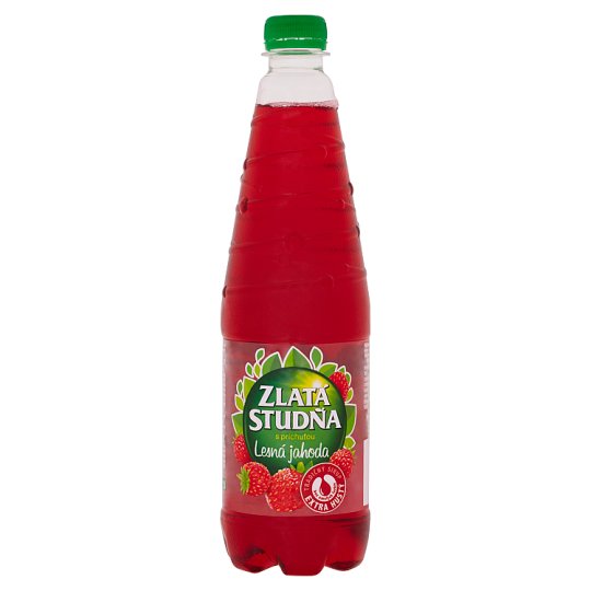 ZLATÁ STUDŇA sirup s príchuťou lesnej jahody 700 ml