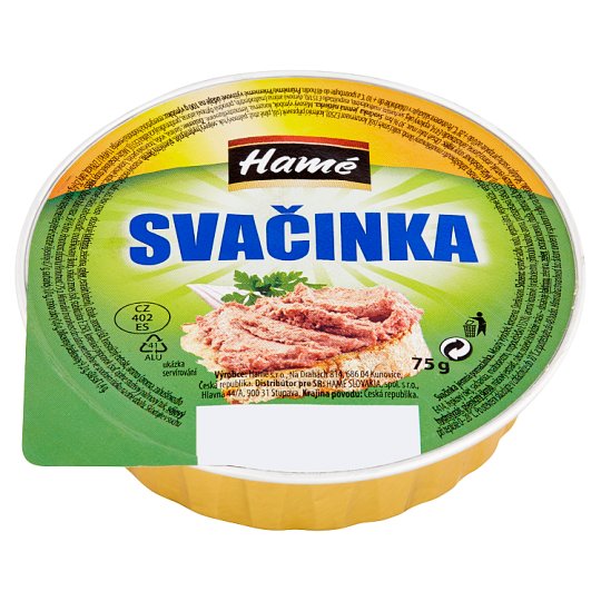 HAMÉ svačinka jemná nátierka AL 75 g