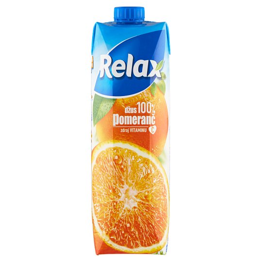 RELAX džús 100 % pomaranč 1 l