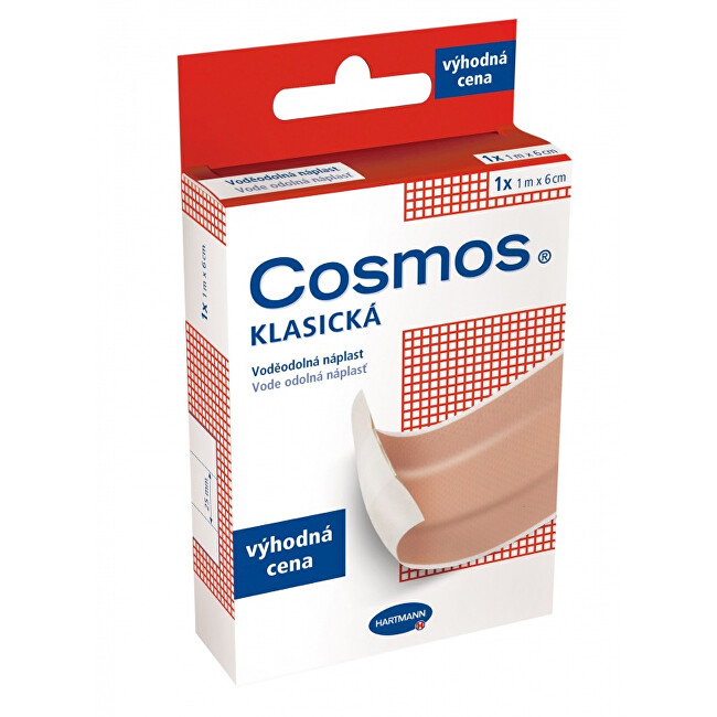 HARTMAN cosmos náplasť pevná classic oteruvzdorná 1m x 6cm