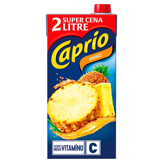CAPRIO plus nápoj ananás 2 l