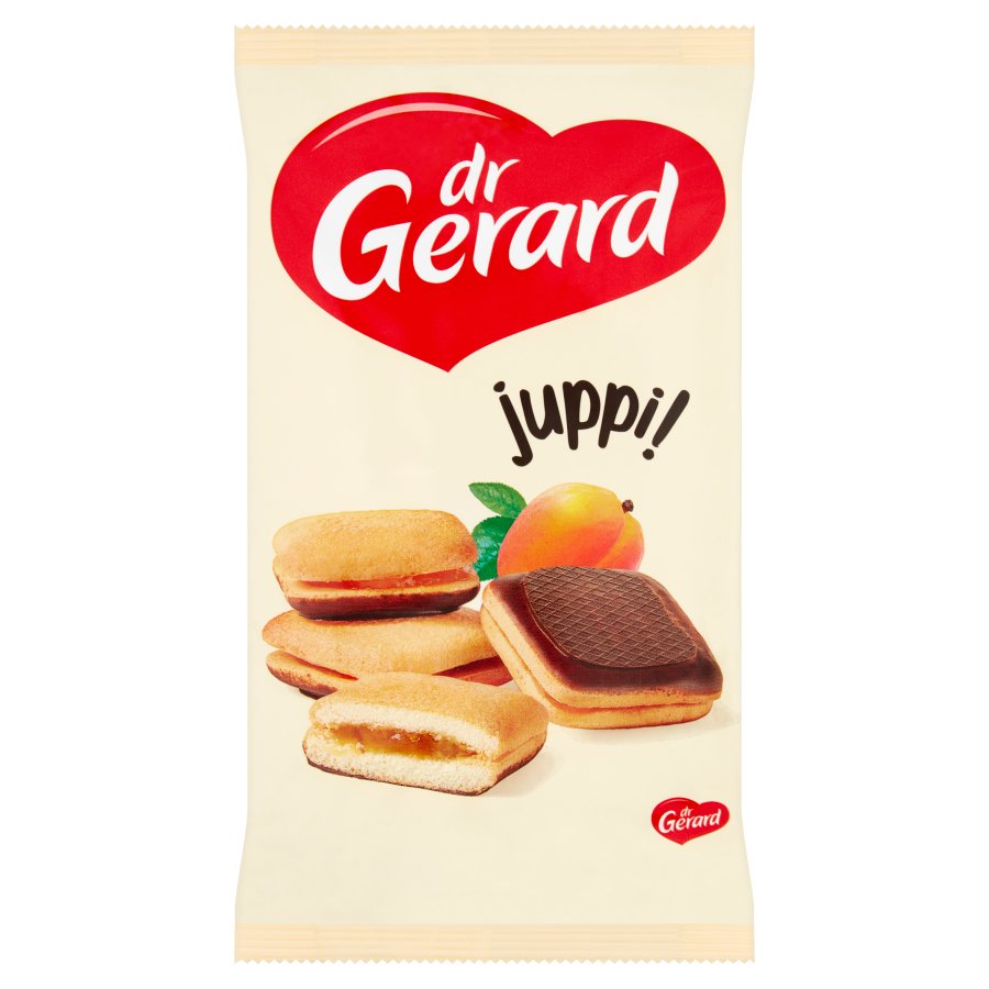 GERARD JUPI! CAKE piškóty jablko marhuľa 205g