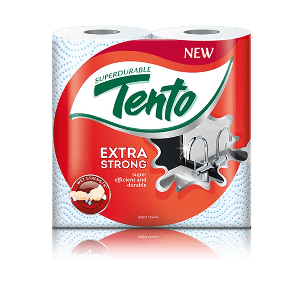 TENTO kuchynské utierky extra strong 2x17,1m/3V