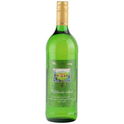 CHATEAU topolcianky veltinske zelene rocnik 2020 vino biele suche 1L