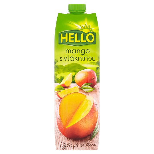HELLO džús mango s vlákninou 1L