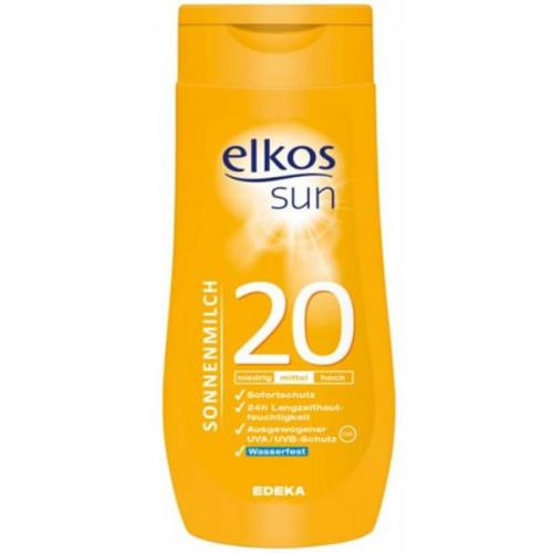 ELKOS mlieko na opaľovanie OF20 250ml