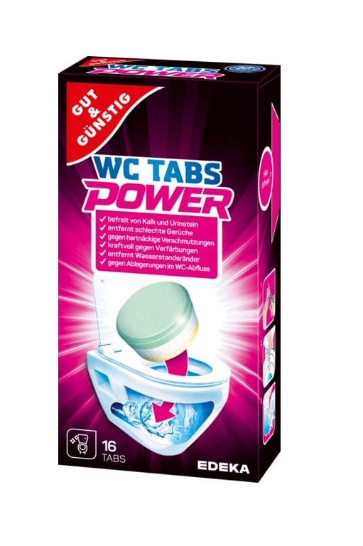 EDEKA WC tabs power 16ks