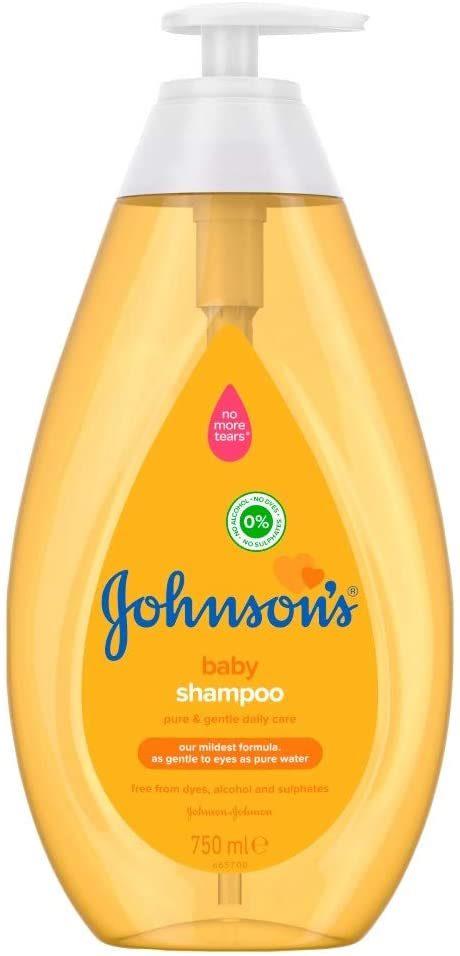 JOHNSON´S baby detsky sampon s davkovacom gold 750ml