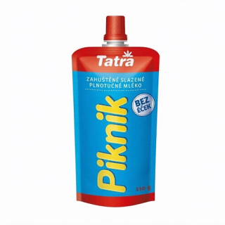 TATRA PIKNIK zahustené sladené plnotučné mlieko 110 g