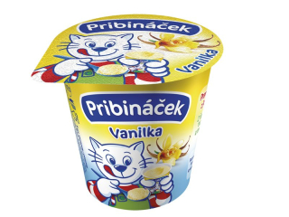 Pribináček smotanový krém s vanilkovou príchuťou termizovaný 125g